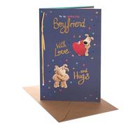 Boofle Carte d'anniversaire pour petit ami - Design mignon