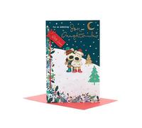 Boofle Carte de Noël pour fils et belle-fille - Motif mignon