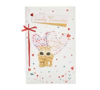 Boofle Carte de Saint-Valentin pour fiancée - Motif mignon