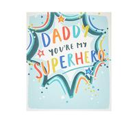 Boofle Daddy You're My Superhero Brave & Strong Carte de vœux pour la fête des pères