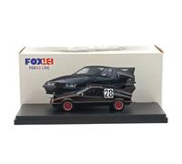 BOOGAA FOX18 1:43 Supersport typ 724 Ferat Movie Version #28 1981 Modèle de voiture miniature Collection limitée Modèles de véhicules automobiles