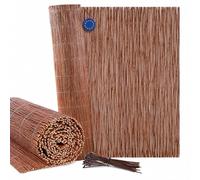BOOGARDI Canisse en osier naturel 140 x 300 cm - Brise-vue pour balcon, terrasse et jardin - Clôture occultante extérieure, pare-vue en osier