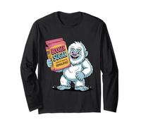 Booger Sugar Sasquatch Yeti Nose Nachos Adulte Meme Big-Foot Manche Longue