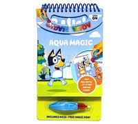 Booghe Bluey Aqua Magic Livre de coloriage pour Enfants à partir de 3 Ans
