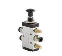 BOOGHIGC 4R210-08 3R210-08 Tirer la vanne mécanique Interrupteur pneumatique Deux Trois Voies 5 Passes Cylindre de Commande(4R210-08,No Fittings)