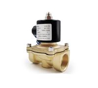 BOOGHIGC Électrovanne électrique 1/4", 3/8", 1/2", 3/4", 1", DN8, DN10, DN15, DN20, DN25, vanne pneumatique N/C for Eau, Huile, air, 12 V/24 V/220 V/110 V(Dn40,AC220V)