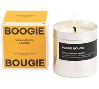 BOOGIE BOUGIE - Scented Candle Mimosa Darling & Leather - Bougie parfumée 250 g