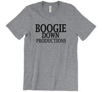 Boogie Down Productions T Shirt BDP KRS One Hip Hop T Shirt NYC Mens Man Grey XXL
