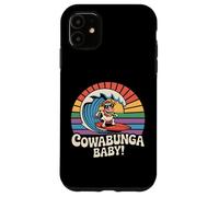 Boogie Till the Cows Come Home Rétro Disco Cow Funny Coque pour iPhone 11