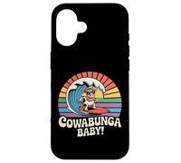 Boogie Till the Cows Come Home Rétro Disco Cow Funny Coque pour iPhone 16