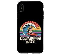 Boogie Till the Cows Come Home Rétro Disco Cow Funny Coque pour iPhone XS Max