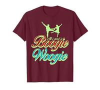 Boogie Woogie Danse Danseur Boogie-Woogie T-Shirt