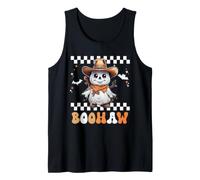 Boohaw Ghouls Cowboy Retro Groovy Halloween Costume Débardeur