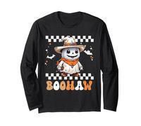 Boohaw Ghouls Cowboy Retro Groovy Halloween Costume Manche Longue