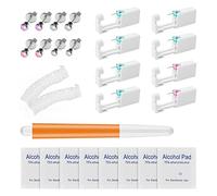 BOOHO Bohoray 8 Pièces pistolets de Piercing D'oreille Jetables Perceur D'oreille Blanc, Outil de Perçage de Boucle d'oreille, Sûr et sans douleur Piercing Tool Kit Pour Filles, Femmes et Hommes