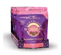 Booja - Booja, Framboise Scrunch Vegan Chocolate Wonders | Bulles de chocolat de la taille d'une bouchée, 8 x 65 g