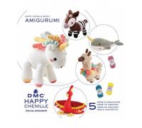 Book 1 Happy Chenille Animaux Fantastiques - Dmc Blanc