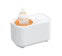 BOOK BOOCE MIXER - Shaker pour biberon de lait pour bébé, lait chauffant | Température, 2 sur 1 Leader de biberon, leader du lait pour enfants, portable, recharge USB en voyage