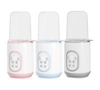 BOOK BOOK BASCHE MOBILE - chaud électrique - UP pour le lait, chauffage pratique avec batterie, fonction de chaleur rapide sans socket | Solution portable pour aliments pour et utilisation fle