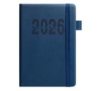 Book Book - Livres De Rendez-vous | 2026 Planificateur De L'agenda Avec Sangle | A5 Vertical Stripes Journal Notebook Anglais Pour Un Enseignant Universitaire Quotidien Student Scolaire Trips Fitness