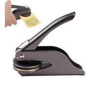 Book Bosser, Metal Library Bousser | Tampon de gaufrage à main pour lesamateurs de livres, embosseren embosseur pour leslivres de cartes de visite du papier