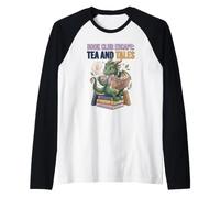 Book Club Escape : Tea Dragon Fantasy Lover Humour Escape Tale Manche Raglan