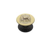 Book Club Reading Lover Introverti Bookworm Littérature PopSockets PopGrip Adhésif