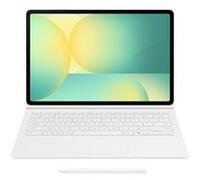 Book Cover Keyboard avec Touch Pad Blanc pour Samsung Galaxy Tab S10 FE+ Blanc E