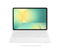 Book Cover Keyboard avec Touch Pad, clavier amovible avec touche Galaxy AI Coloris Blanc pour Galaxy Tab S10 FE+