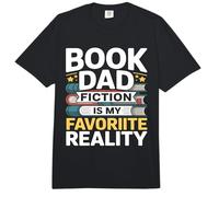 Book Dad Fiction est ma Lecture de téléréalité préférée Comfort Colors Adult Heavyweight T-Shirt