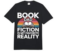 Book Dad Fiction est ma Lecture de téléréalité préférée Comfort Colors Adult Heavyweight T-Shirt