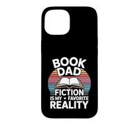 Book Dad Fiction est ma Lecture de téléréalité préférée Coque pour iPhone 15