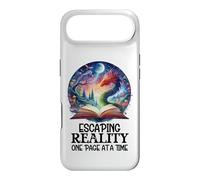 Book Dragon Escaping Reality One Page at a Time Fantasy Era Coque pour iPhone Air