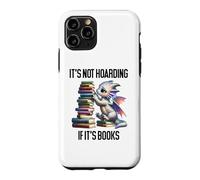 Book Dragon It's Not Hoarding If It's Books Sign Bookish Coque pour iPhone 11 Pro