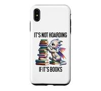 Book Dragon It's Not Hoarding If It's Books Sign Bookish Coque pour iPhone XS Max