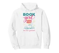 Book Girl Summer Beach Reads Bookish Reader Book Lover Sweat à Capuche