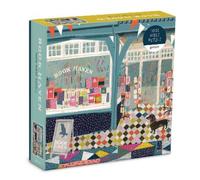 Book Haven 1000 Piece Puzzle in Square Box by Galison [Gift/Card] NEUF