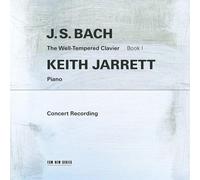 BOOK I J.S.BACH: THE WELL-TEMPERED CLAVIER - JARRETT,KEITH 2 CD NEUF
