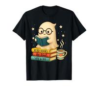 Book Lover Boo Reading Bookish Library Read Books Be Kind T-Shirt