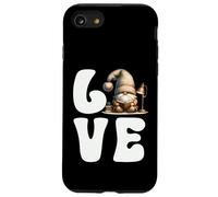 Book Lover GNOME Graphic for Women and Men Who Love Reading Coque pour iPhone SE (2020) / 7/8