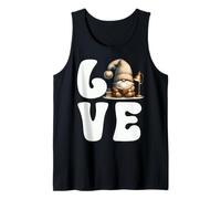Book Lover GNOME Graphic for Women and Men Who Love Reading Débardeur