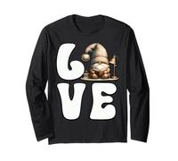 Book Lover GNOME Graphic for Women and Men Who Love Reading Manche Longue
