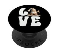 Book Lover GNOME Graphic for Women and Men Who Love Reading PopSockets PopGrip Adhésif