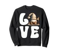 Book Lover GNOME Graphic for Women and Men Who Love Reading Sweatshirt