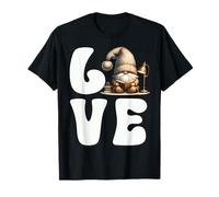 Book Lover GNOME Graphic for Women and Men Who Love Reading T-Shirt
