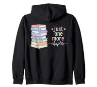 Book Lover Just One More Chapter Pastel Reading Bookworm Sweat à Capuche
