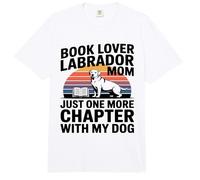 Book Lover LabradorMom, Juste Un chapitre de Plus avec Mon Chien Comfort Colors Adult Heavyweight T-Shirt