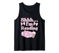 Book Lover Shh I'm Reading Tee Débardeur