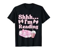 Book Lover Shh I'm Reading Tee T-Shirt