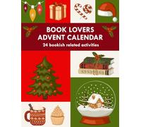 Book Lovers Advent Calendar: 24 Bookish Related Activities For Readers, Fun Christmas Gift For Adult Woman And Man